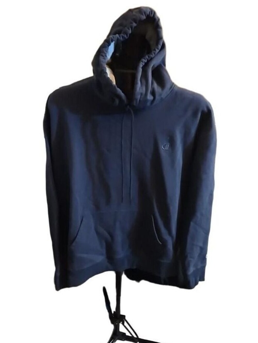 Champion Authentic Athleticwear Navy Blue Pullover Hoodie Men's XL